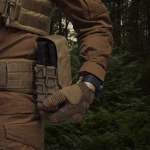 Двойной закрытый подсумок с клапаном под магазины АК/АR. Койот 2 Двойной закрытый подсумок с клапаном под магазины АК/АR. Койот 2