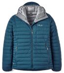 Чоловічий пуховик Rab Microlight Windstopper Hoody, Tempest Blue