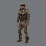 Наколінники тактичні P1G-Tac “LWP”. Cordura 500. Колір Мультикам/Multicam 8