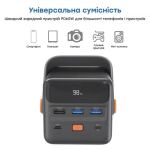 Павербанк Choetech B664 50000mAh Deep Blue 65W PPS QC3.0 PD3.0 LED-ліхтар 5 Павербанк Choetech B664 50000mAh Deep Blue 65W PPS QC3.0 PD3.0 LED-ліхтар 5