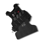 Бойовий бронежилет IBV-2 (Stanag 2920). Вага 4.3 кг. Збільшена площа захисту. Чорний. L/XL 15 Бойовий бронежилет IBV-2 (Stanag 2920). Вага 4.3 кг. Збільшена площа захисту. Чорний. L/XL 15