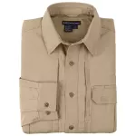 Сорочка тактична "5.11 Tactical Shirt - Long Sleeve, Cotton" Coyote