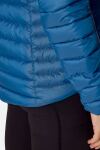 Легкий женский пуховик Rab Microlight Jacket Wmns, Dark Bluebird 9 Легкий женский пуховик Rab Microlight Jacket Wmns, Dark Bluebird 9