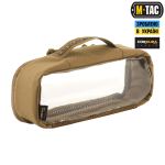 Утилитарный органайзер M-Tac Elite Medium прозрачный (26х11 см) Койот 3 Утилитарный органайзер M-Tac Elite Medium прозрачный (26х11 см) Койот 3