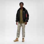 Куртка Alpha Industries B-15 Bomber Jacket. Черный 2