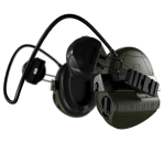 Навушники активні Sordin Supreme T2 R-ARC, кріплення на шолом, 4 режими. Олива 6