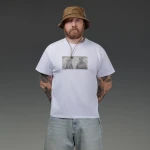 Футболка мужская Basic Military. Gasmask Grins. Cottone/Elastane, белый 2 Футболка мужская Basic Military. Gasmask Grins. Cottone/Elastane, белый 2