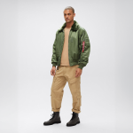 Куртка Alpha Industries B-15 Bomber Jacket. Зеленый 2