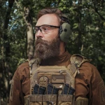 Активные наушники Walker's Razor Patriot OD Green с оголовьем. Производитель США 6 Активные наушники Walker's Razor Patriot OD Green с оголовьем. Производитель США 6