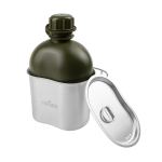 Фляга Tribe Canteen пластикова 1000 мл, Оливковий 6 Фляга Tribe Canteen пластикова 1000 мл, Оливковий 6