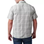 Сорочка тактична "5.11 Tactical® Nate Short Sleeve Shirt" Titan Grey Plaid 2