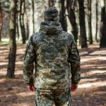 Куртка тактическая с капюшоном. Ткань Саржа, пиксель (мм-14) 4 Куртка тактическая с капюшоном. Ткань Саржа, пиксель (мм-14) 4