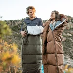 Спальний мішок Naturehike U250 (6°C до -10°C). Лівий. Темно-зелений 4