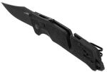 Розкладний ніж SOG Trident AT, Black Out, Olive Drab 4