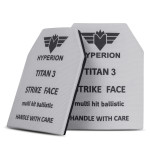 Титано-керамічна бронеплита 3 класу Hyperion. Вага 2 кг. Розмір М (25х30 см) 4