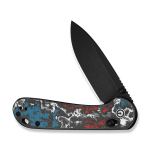 Ніж складаний Civivi Elementum (Crossbar Lock) CPM S35VN / Nebula FatCarbon Fiber, білий 3 Ніж складаний Civivi Elementum (Crossbar Lock) CPM S35VN / Nebula FatCarbon Fiber, білий 3