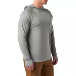Реглан з капюшоном 5.11 Tactical® "Sulli UV Hooded Long Sleeve" Overcast Grey Heather 4 Реглан з капюшоном 5.11 Tactical® "Sulli UV Hooded Long Sleeve" Overcast Grey Heather 4