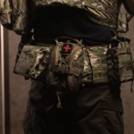 Комплект плитоноска Real Defence з РПС та обвісами | під бронеплити 25х30 см. Мультикам 3