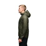 Трекінгова куртка чоловіча Black Diamond M Solution 1.0 Hoody, Dark Moss 3 Трекінгова куртка чоловіча Black Diamond M Solution 1.0 Hoody, Dark Moss 3