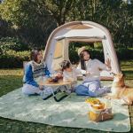 Килимок для пікніка Naturehike CNK2350WS010 145x170 см зелений 5 Килимок для пікніка Naturehike CNK2350WS010 145x170 см зелений 5
