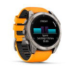 Смарт-годинник Garmin Fenix 8, 51mm, AMOLED, Saph. Ti/Bare/Grpht, SparkOrg/GrphtBd, GPS 6 Смарт-годинник Garmin Fenix 8, 51mm, AMOLED, Saph. Ti/Bare/Grpht, SparkOrg/GrphtBd, GPS 6
