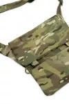 Тактическая сумка через плечо HardKit K111 Multicam для скрытого ношения 6