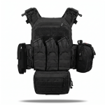 Комплект спорядження Vanguard Strike Kit (на базі плитоноски PRO). 25х30 см. Чорний 5