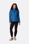 Легкий женский пуховик Rab Microlight Jacket Wmns, Dark Bluebird 5 Легкий женский пуховик Rab Microlight Jacket Wmns, Dark Bluebird 5