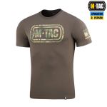 Футболка M-Tac Logo Dark Олива, dark Olive