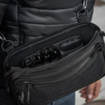 Сумка M-Tac Admin Bag Medium Elite з липучкою Hex. Чорний 3