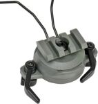 Крепление адаптер на каску шлем HL-ACC-43-OD для наушников Peltor/Earmor/Walkers (olive) 3 Крепление адаптер на каску шлем HL-ACC-43-OD для наушников Peltor/Earmor/Walkers (olive) 3