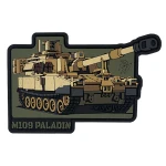 Патч (шеврон) «M109 Paladin» від Patch hunter. М’який ПВХ пластик. Койот Патч (шеврон) «M109 Paladin» від Patch hunter. М’який ПВХ пластик. Койот