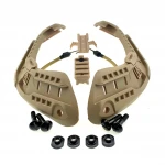 Комплект реек на шлем MICH 2000, планки Picatinny и крепления Wing-Loc, Койот 5 Комплект реек на шлем MICH 2000, планки Picatinny и крепления Wing-Loc, Койот 5