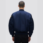 Куртка Alpha Industries NASA MA-1 Bomber Jacket. Синій 3