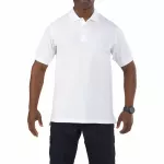 Футболка Поло тактична з коротким рукавом "5.11 Tactical Professional Polo - Short Sleeve" White