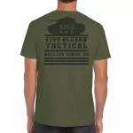 Футболка з малюнком "5.11 Tactical Rolling Panzer" Military Green