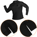 Поло Paladin Long LT CoolPass Pique Light Черное 5 Поло Paladin Long LT CoolPass Pique Light Черное 5