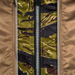 Куртка Alpha Industries N-2B Zips Bomber Jacket. Коричневая 5