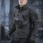 Сумка M-Tac Sling Pistol Bag Elite Hex з липучкою. Чорний мультикам 2