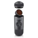 Портативная эспрессо-кофеварка Wacaco Nanopresso+ с адаптером для капсулы. Черный 4