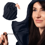 Жіноча куртка Stalker SoftShell Темно-синя 4
