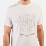 Футболка Odlo Merino Tencel Hyper Map, Gardenia Melange 4