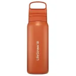 Бутылка-фильтр для воды LifeStraw Go SS Filter Bottle, 700 мл, Kyoto Orange