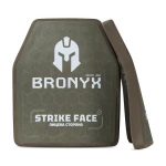 Керамічні бронеплити 5 класу Bronyx (комплект). Вага 5.18 кг. Розмір М (25х30 см) 5