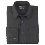 Сорочка тактична "5.11 Tactical Shirt - Long Sleeve, Cotton" Black