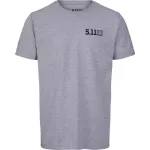 Футболка з малюнком "5.11 Tactical Train With Purpose" Heather Grey 2 Футболка з малюнком "5.11 Tactical Train With Purpose" Heather Grey 2