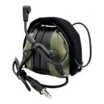 Активные защитные наушники Earmor M32 MOD4 (FG) Olive 5 Активные защитные наушники Earmor M32 MOD4 (FG) Olive 5