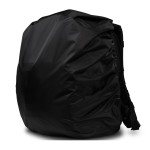 Дощовик-чохол на рюкзаки до 40 л, 100% поліестер. Чорний