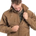 Куртка демисезонная софтшелл "SOFTSHELL JACKET SCU" Coyote 6