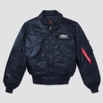 Куртка Alpha Industries CWU 45/P Bomber Jacket. Синій 8